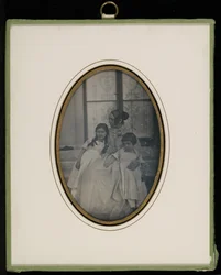 (Portrait of Sophie Eynard-Eynard and Two of Her Daughters)